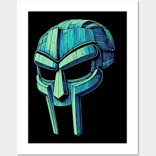 MF DOOM MASK Posters and Art